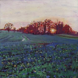 Il sole saluta la terra